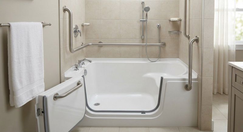 Senior Tub Installation detail