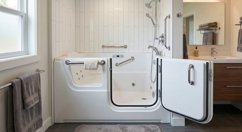 Walk In Tub Installation detail